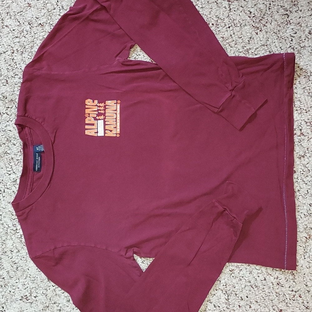 American Eagle long sleeve top womans size S